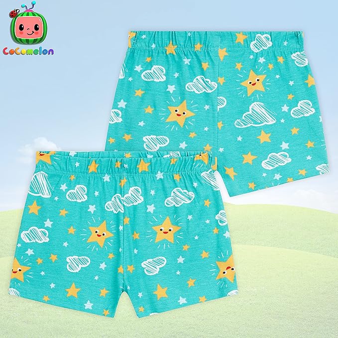 Cocomelon Pyjama Set In Pink and Teal