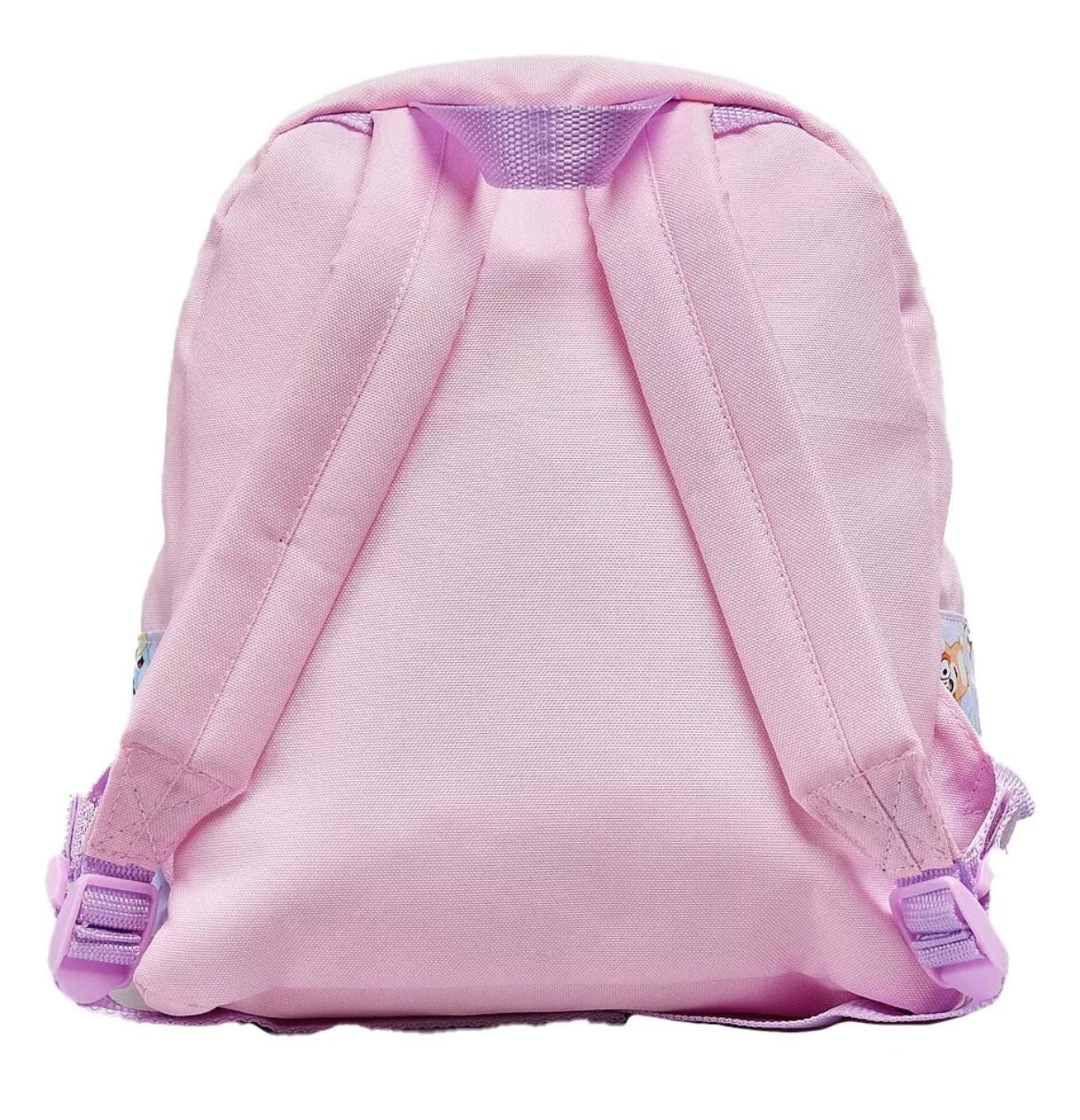 Bluey & Bingo Stars Backpack Kids School Bag With Front Pocket Children's Girls Nursery Rucksack - Pink