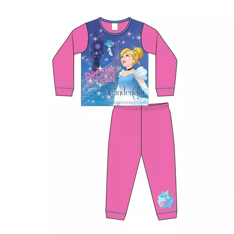 DISNEY CINDERELLA PYJAMAS - Long Sleeve - 18 Months - 5 Years