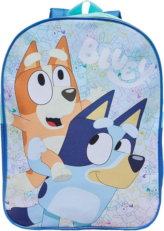 Bluey & Bingo Backpack In Blue Toddlers Nursery Bag