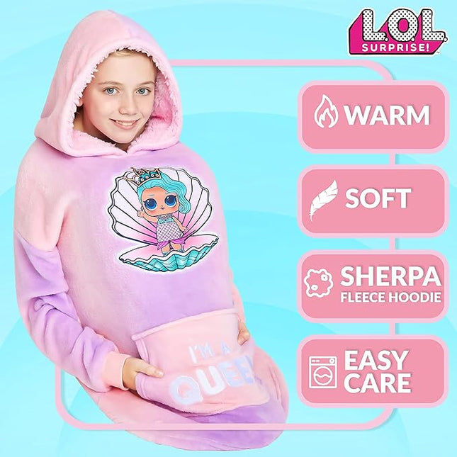 L.O.L. Surprise! Hoodie Blanket Oversized
