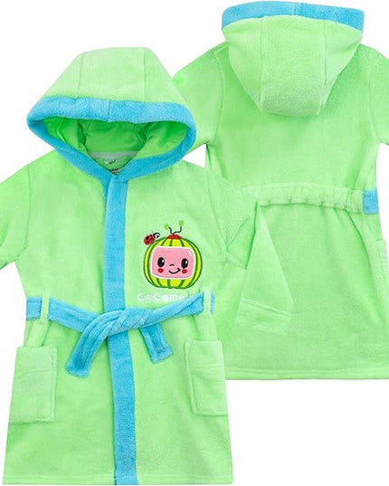 CoComelon Dressing Gown Boys Fleece Dressing Gown | Ages 12 Months - 3 Years