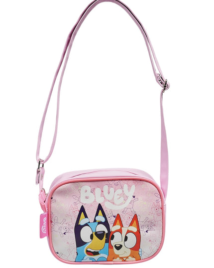 Girl's Bluey Handbag Pink Cute Crossbody Satchel