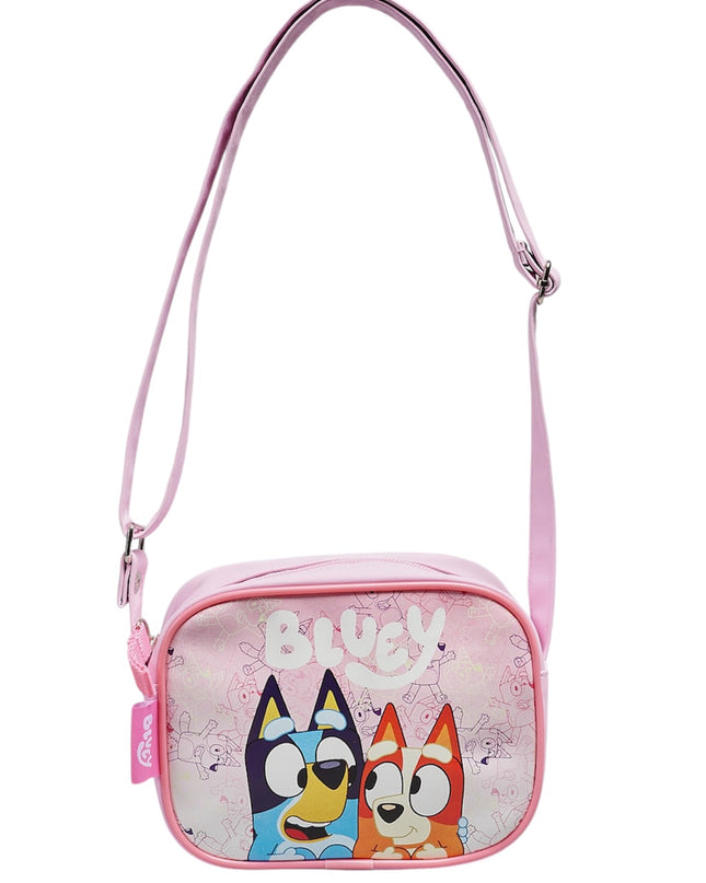 Girl's Bluey Handbag Pink Cute Crossbody Satchel