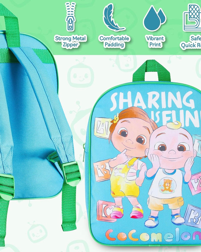 Cocomelon Nursery Backpack For Boy's and Girl's