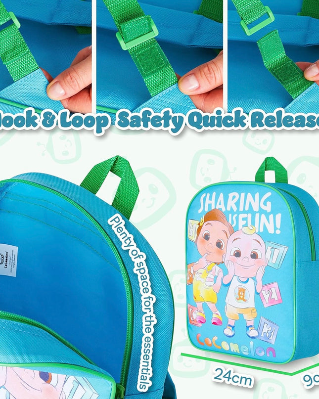 Cocomelon Nursery Backpack For Boy's and Girl's