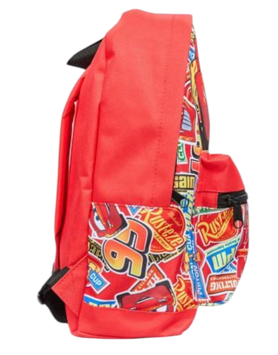 Disney Cars Backpack And Lunch Box | Boys And Girls School Bag | Lightning McQueen Children’s Backpack
