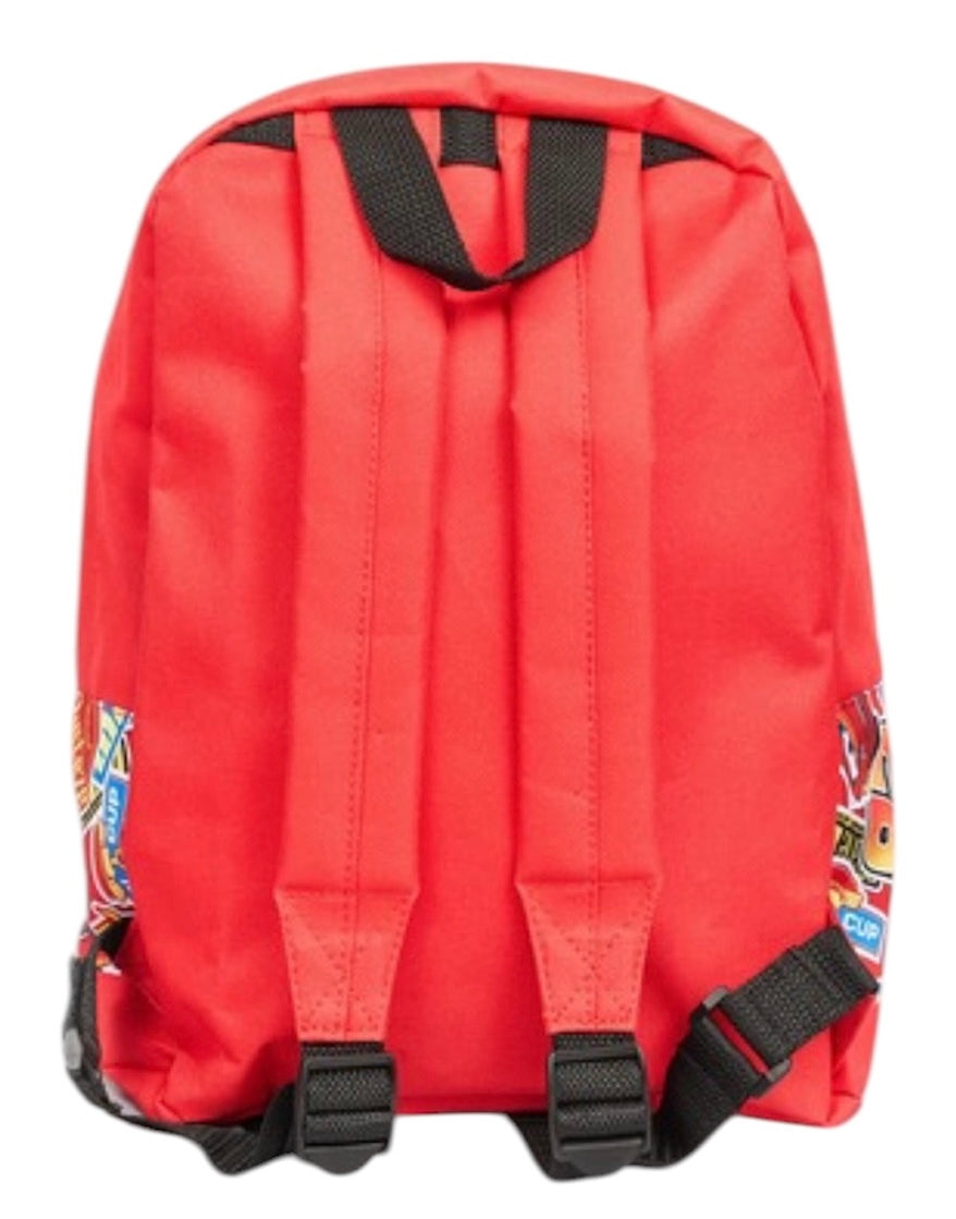 Disney Cars Backpack And Lunch Box | Boys And Girls School Bag | Lightning McQueen Children’s Backpack