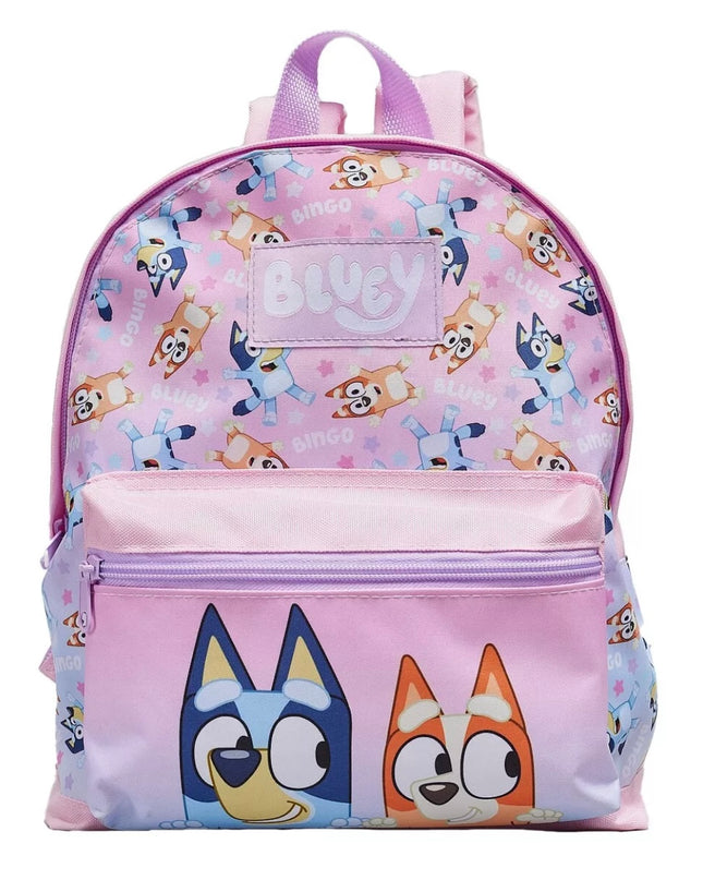 Bluey School Bag Pink Backpack For Girls Nursery Rucksack