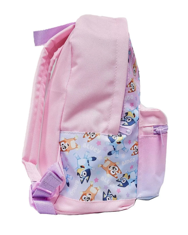 Bluey School Bag Pink Backpack For Girls Nursery Rucksack
