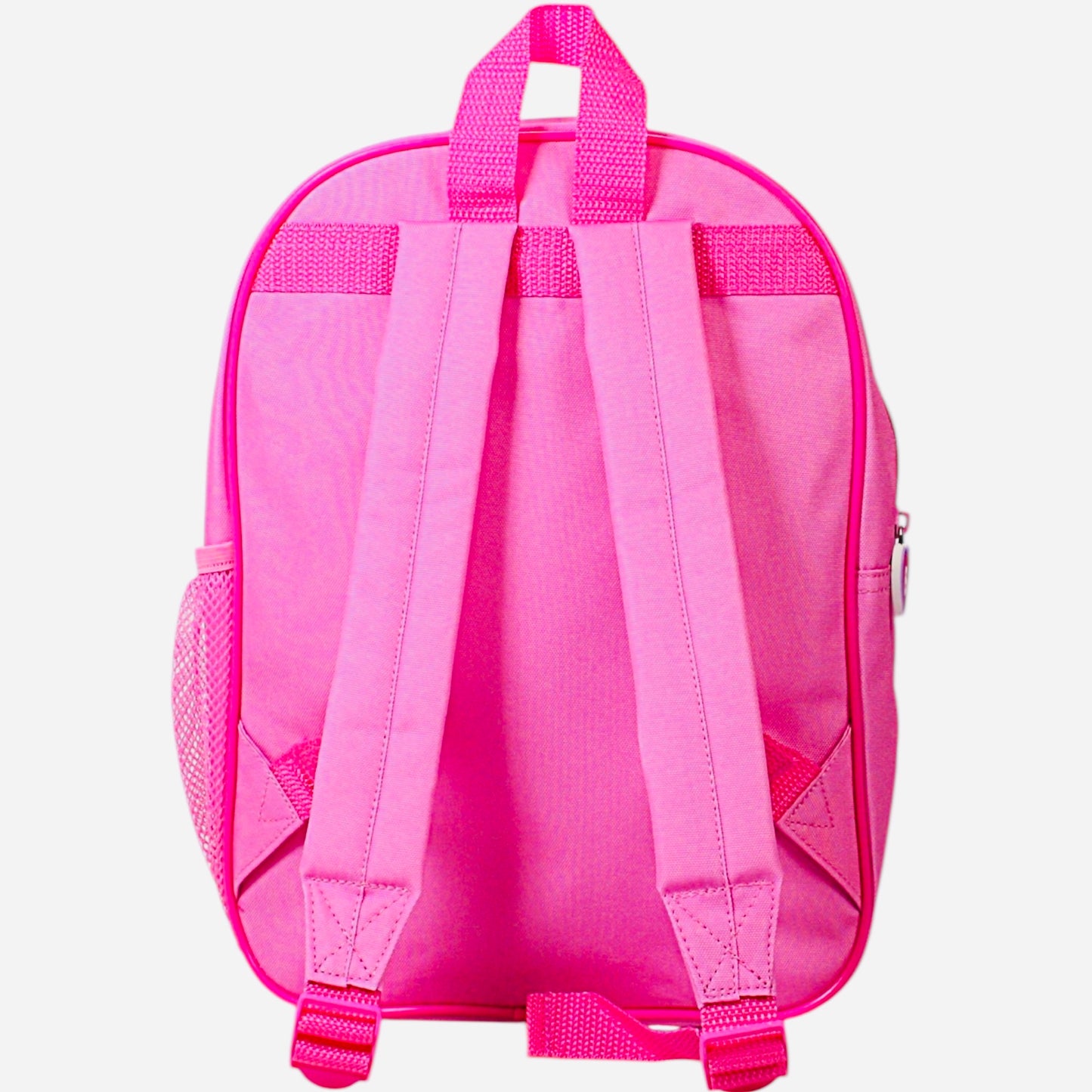 Bluey Kids Backpack Preschool Children's Bag Girls Nursery Rucksack With Large Front Pocket - Pink 3D Design