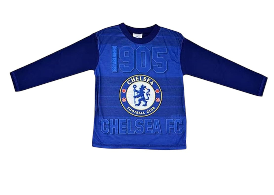 Chelsea Football Club Boys Pyjamas Ages - 4-12 Years Old