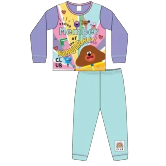 Hey Duggee Girls Pyjamas 18 Months - 5 Years