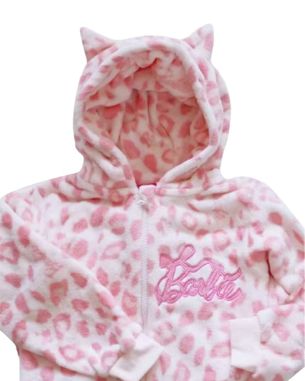 Girl's Barbie Fleece Loungewear Age 2-9 Years