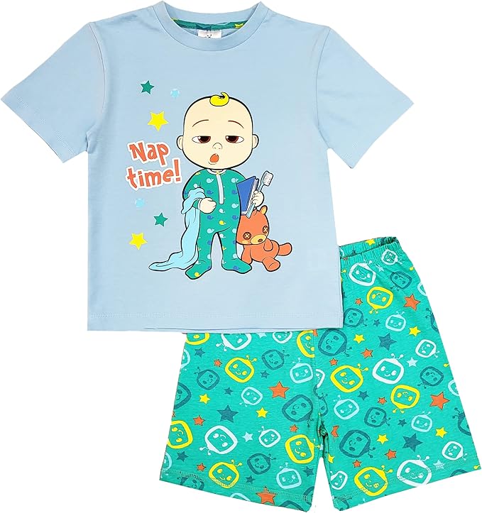 CoComelon Boys Short Pyjamas Nightwear 12 Months - 4 Years
