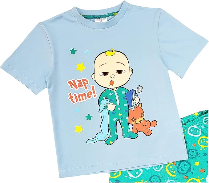 CoComelon Boys Short Pyjamas Nightwear 12 Months - 4 Years