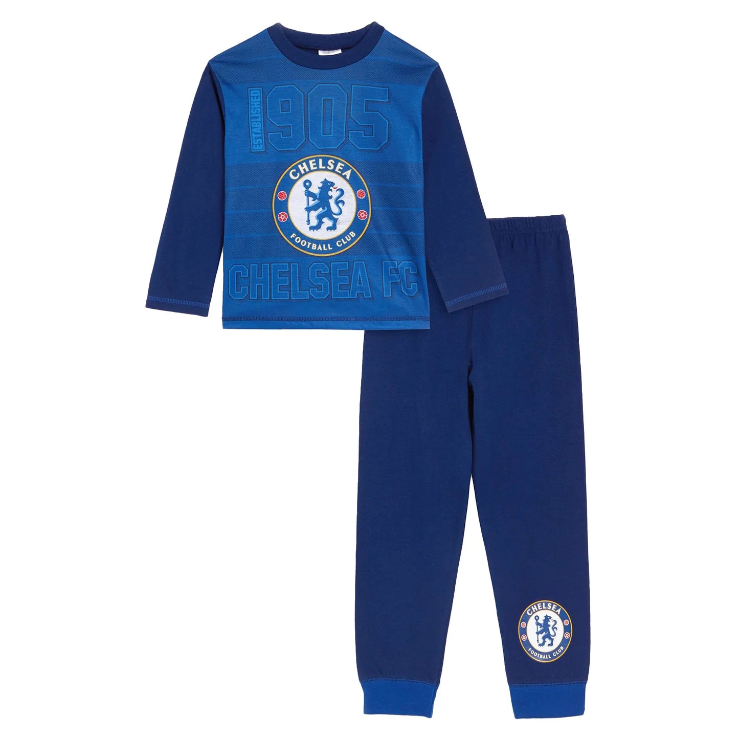 Chelsea Football Club Boys Pyjamas Ages - 4-12 Years Old