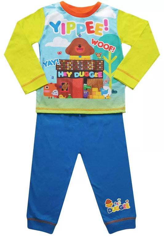 Hey Duggee Pyjamas Boys Nightwear 18 Months - 5 Years