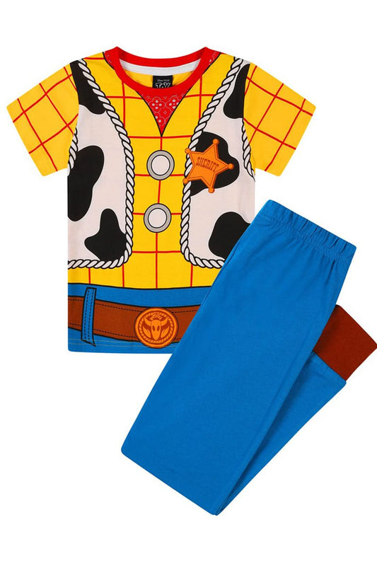 Disney Boys Toy Story Pyjamas Character Nightwear Woody